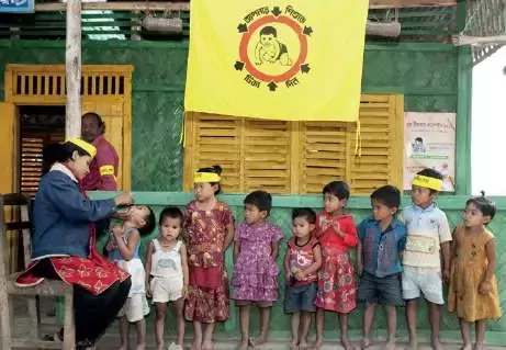 L’éradication de la polio en asie du sud-est